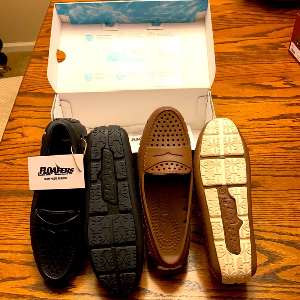 2 Pair Brand New Floaters, Never Worn, Wrong Size.  $45. Each. Both Pair $80.